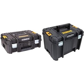 DEWALT Caja de Herramientas TSTAK 17 Pulgadas DWST17806  Caja de Herramientas TSTAK 3.5 Gal DWST17807