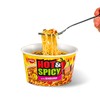 Nissin Hot & Spicy Ramen Noodle Soup, Shrimp, 3.27 Ounce