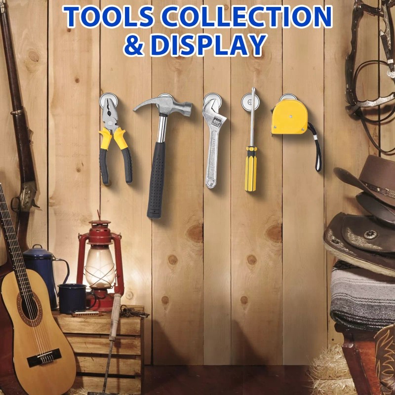 VNDUEEY Pack of 8 Neodymium Magnet Cup 100 LBS Pull