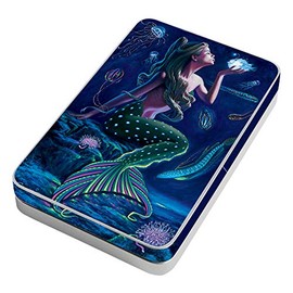 MightySkins Skin Compatible with Lifeprint 3x4.5 Hyperphoto Printer - Luminous Mermaid | Protective, Durable, and Unique Vinyl wrap Cover | Easy to Apply, Remove, and Change Styles | Made in The USA