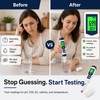 5-in-1 Digital Water Tester for Pools & Aquariums – pH,