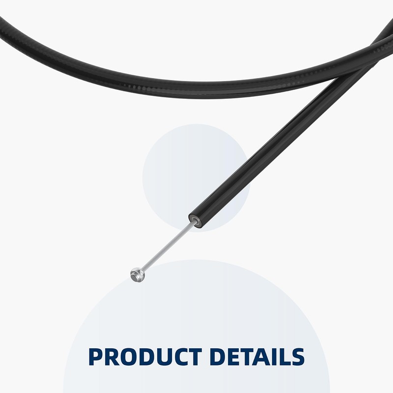 53630 Tiller Cable Compatible with Earthquake Rear Tine Tillers 5055