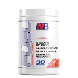 NutritionBizz Fuel 2:1:1 BCAA Powder, 5 Grams of BCAAs Amino Acids, Post Workout Recovery Drink for Muscle Building, Recovery, and Endurance, 30 Servings (Watermelon)