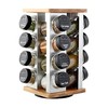 Kamenstein 16 Jar Warner Revolving Countertop Spice Rack Organizer with