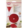 Dr. Oetker Silikon-Trichter Flexxibel, kleiner Trichter für präzises Befüllen, hochwertiger