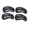 IWOWHERO 24Pcs Eyebrow Stencils Durable Shaping Templates for Makeup Unique