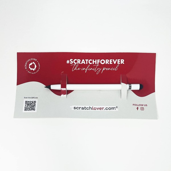 The New Infinity Pencil with Touchscreen and Hidden Eraser -