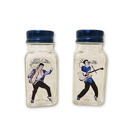 Elvis Presley Dancing Images On Salt And Pepper Shakers