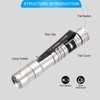 PATIKIL Mini Flashlight with Clip, Super Light Small LED Pen