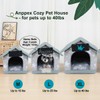 ANPPEX Cozy Dog House Indoor,XL Size Indoor Dog House for