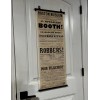 1862 John Wilkes Booth “Robbers” Boston Museum Playbill Banner Scroll