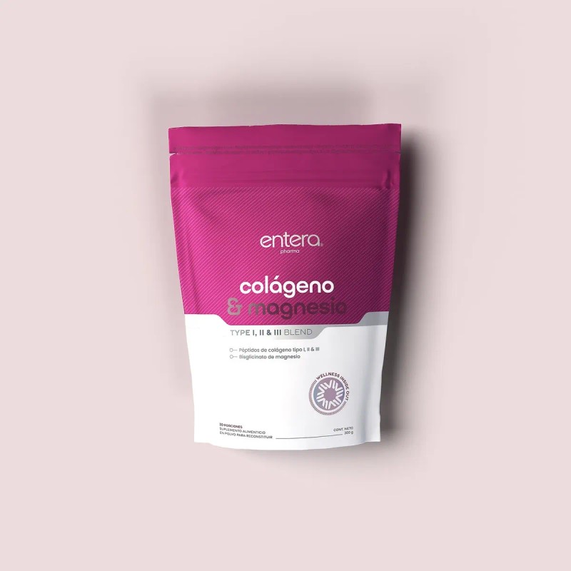 Entera Pharma Colágeno Hidrolizado + Magnesio 300g Sfn