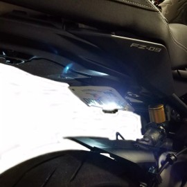 BIKELITEZ Yamaha FZ09 14-16 Fender Eliminator w LED Tag Light Tag Holder FZ 09 Tail Tidy