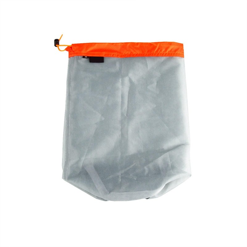 VGEBY Mesh Drawstring Storage Bag, Stuff Sack, Lightweight Nylon Mesh