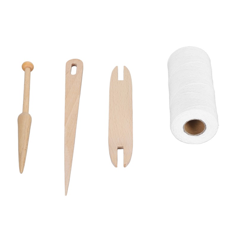 Loom Warp Thread Kit Portable Wear Resistance Pure Cotton Lightweight