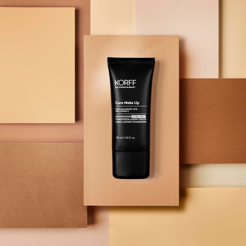 Korff Neverending Ultra Matt Foundation, langanhaltender Halt bis zu 8