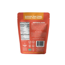 Happiness Foods™ Unsalted – Sprouted Organic Raw Pumpkin Seeds – High Protein, Certified USDA Organic, Non-GMO, Low Carb, Vegan, Gluten-Free Snacks – 7 oz