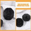 Ipetboom 2pcs Hair Scalp Scrubber, Scalp Massager Shampoo Brush Hair