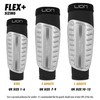 Football Sleeve Style Shin Pads/Guards - Flexible Comfort & Protection