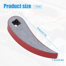 Crowbar Adapter Head Tools, Pry Bar Wrench Adapter, Rolling Head Pry Bar Adapter Adjustable Head Pry Bar Ratchet Pry Bar Adapter for Tight Spaces