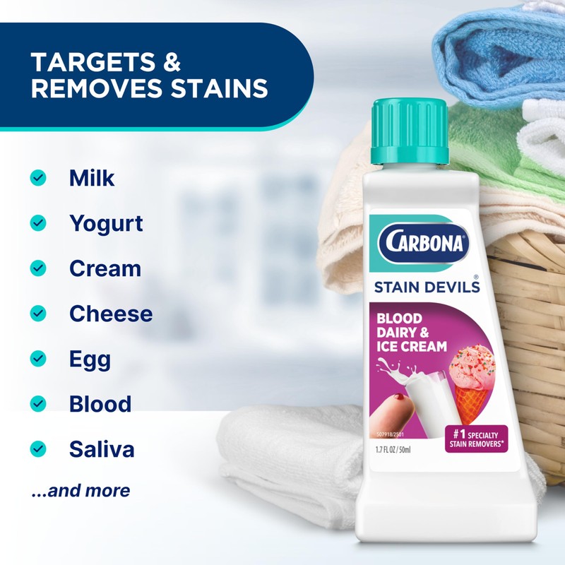 Carbona Stain Devils® #4 | Blood, Dairy & Ice Cream