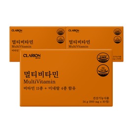 Clarion comprehensive multivitamin 24g 30 tablets 3 minerals / 클라리온 종합 멀티비타민 24g 30정 3개 미네랄