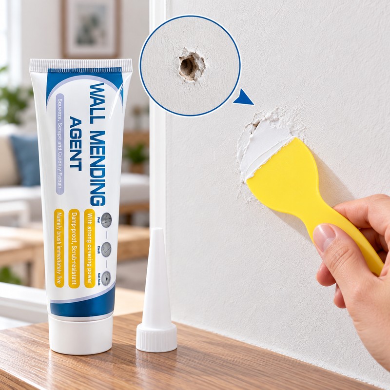 Wall Repair Paste Kit for Cracks and Nail Holes –