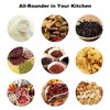 Xtulina 950ML Glass Kitchen Storage Jars, Airtight Storage Containers with