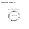 sourcing map 304 Stainless Steel O Rings, 12 Pieces 35