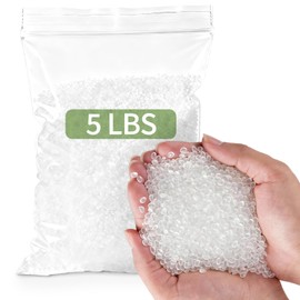 Nexboraque 8 LB Polypropylene Filling Pellets, Durable Plastic Stuffing Beads Weighted Filler Beads for Bean Bags, Dolls, Blankets, Crafts, Pillows, Cushions