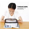 Foldable Ultrathin A4 Full Page Magnifying Glass with 3X Magnifier