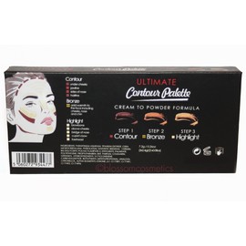 Exposed Ultimate CONTOUR PALETTE Kit Bronzing Contouring Highlighting Makeup