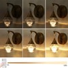 WillWant Globe Crystal Wall Lights，Modern Wall Sconce，Led Moon Wall Lamp