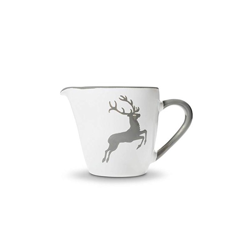 GMUNDNER KERAMIK Milk Jug Gourmet Capacity 0.2 Litres Grey Deer