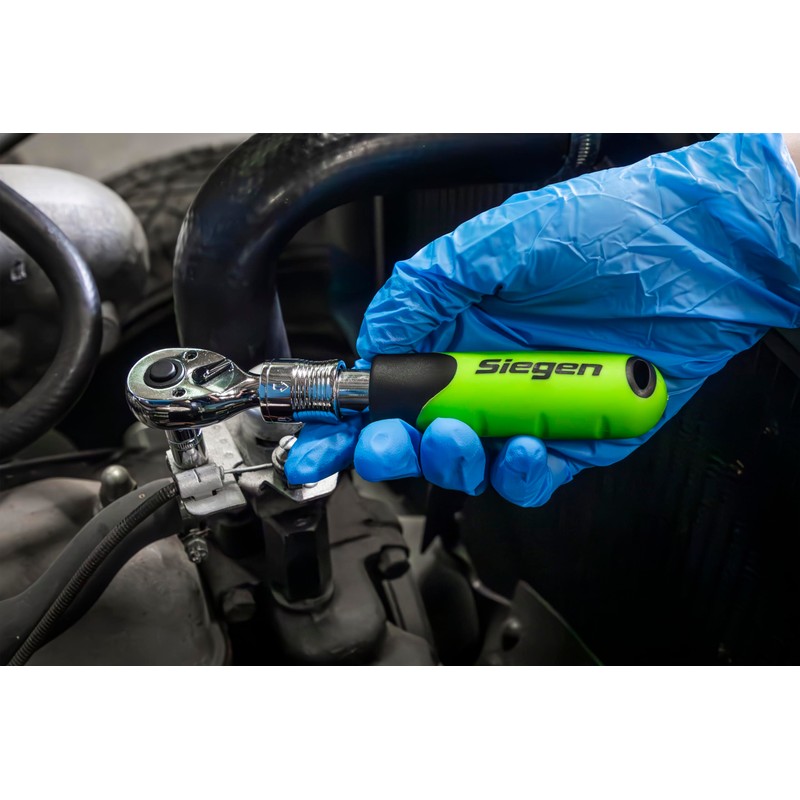 Sealey Siegen 1/4" Sq Drive Extendable Ratchet Wrench - S01282