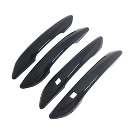 AOKIO Compatible with 2021 2022 2023 2024 Hyundai Elantra Accessories Door Handle Cover Trim (Glossy Black)