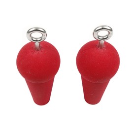 Atomik Rock Climbing Holds 3.5 inch Scream Cone Set of 2 in Red
