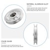 Gueiddi Aluminum GYM Pulley Wheel, Universal Aluminum Alloy Bearing Pulley