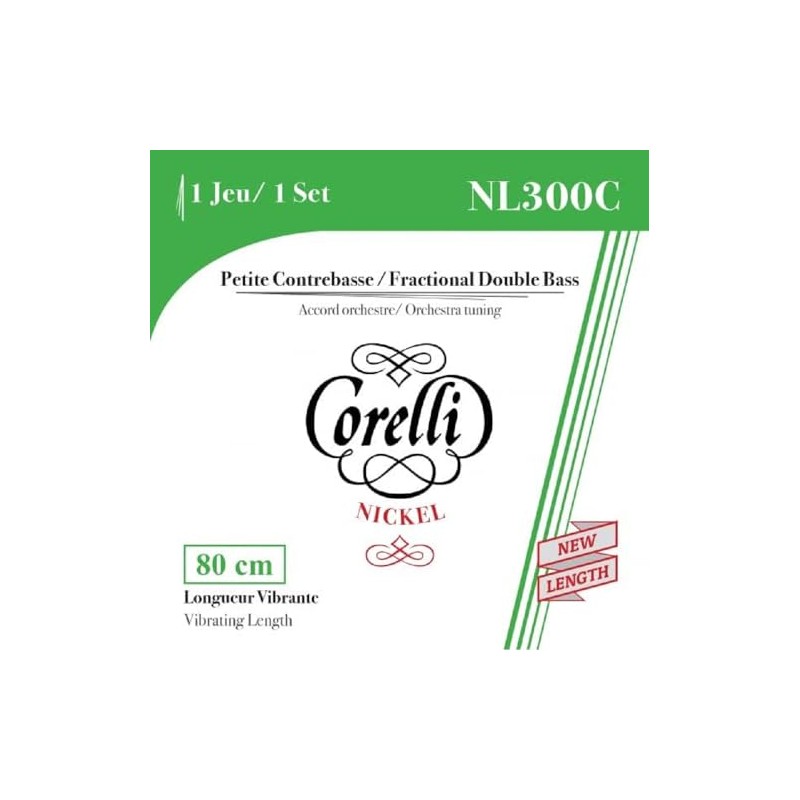 Corelli Double Bass Strings Fractional - Small Scales A 1/4
