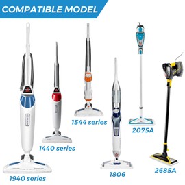 Flammi Steam Mop Replacement Pads for Bissell Powerfresh 1940 1806 1440 1544 2685A 2075A 19402 19404 19408 1940A 1940Q 1940T 1940W Steam Mop, Part# 5938