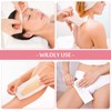 FOMIYES Thick Non-woven Depilatory Paper 100pcs Pack Hair Eraser Face