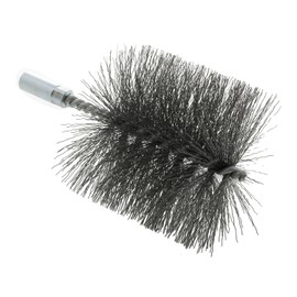 Kettle Brush Steel Wire M10 Internal Thread Round Head Diameter 100 x 90 mm (800410)