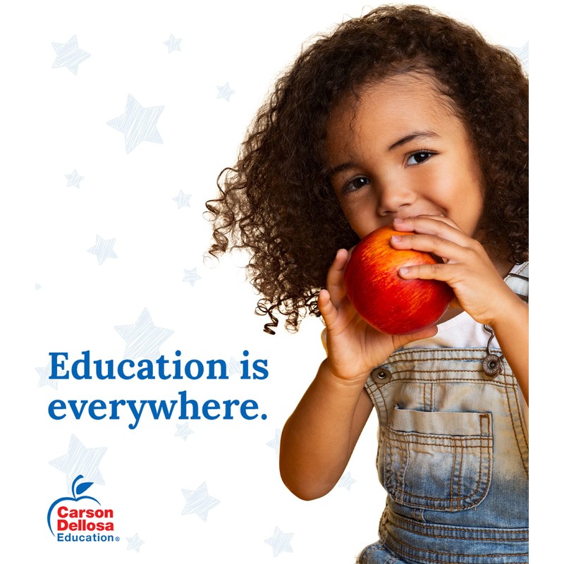 Carson Dellosa What Time Is It? Judy Clock 4pc Board