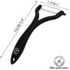 Starchef Y-Shape Peeler Slicer,Vegetable Fruit Peeler Slicer,One-Piece Design,Black