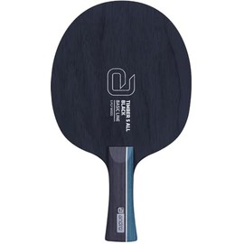 andro 100022027 Table Tennis Racket Timber 5 All Black Shake Cracket Flare (FL)
