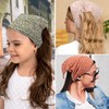 Women's Headbands Triangle Headscarves Elastic Hair Scarf Boho Chiffon Turban