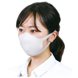 Artec 51384 Smooth Fit Mask, M, Natural Pink, 3 Pieces, Soft Material Fit Mask, Various Colors, Pack of 3, Washable and Reusable, Made of Polyester, Polyurethane