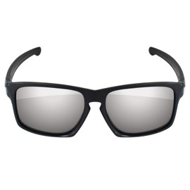 Firtox Polarized Lenses Replacement Compatible with Oakley Sliver Foldable OO9246 Sunglasses - Space Silver