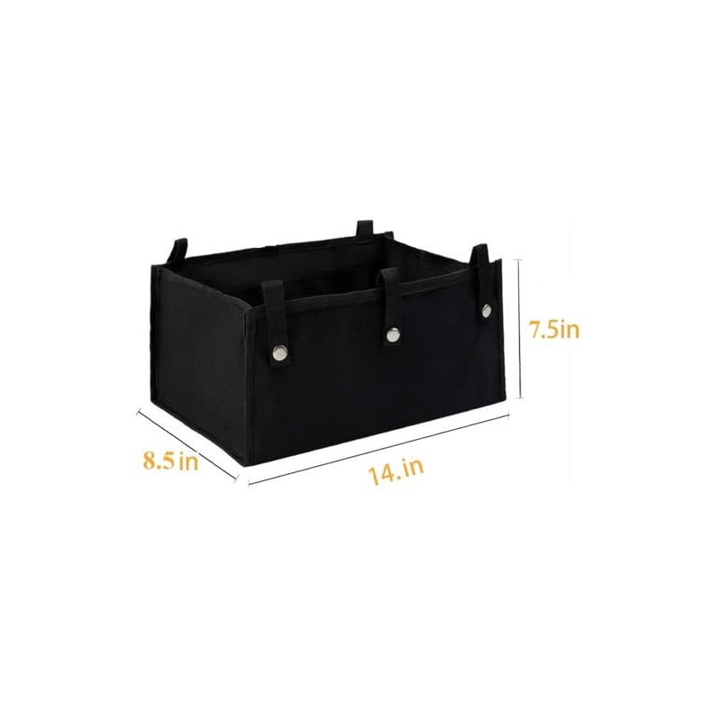 Under Seat Tote Rollator Black Bag for Rollator Walker -