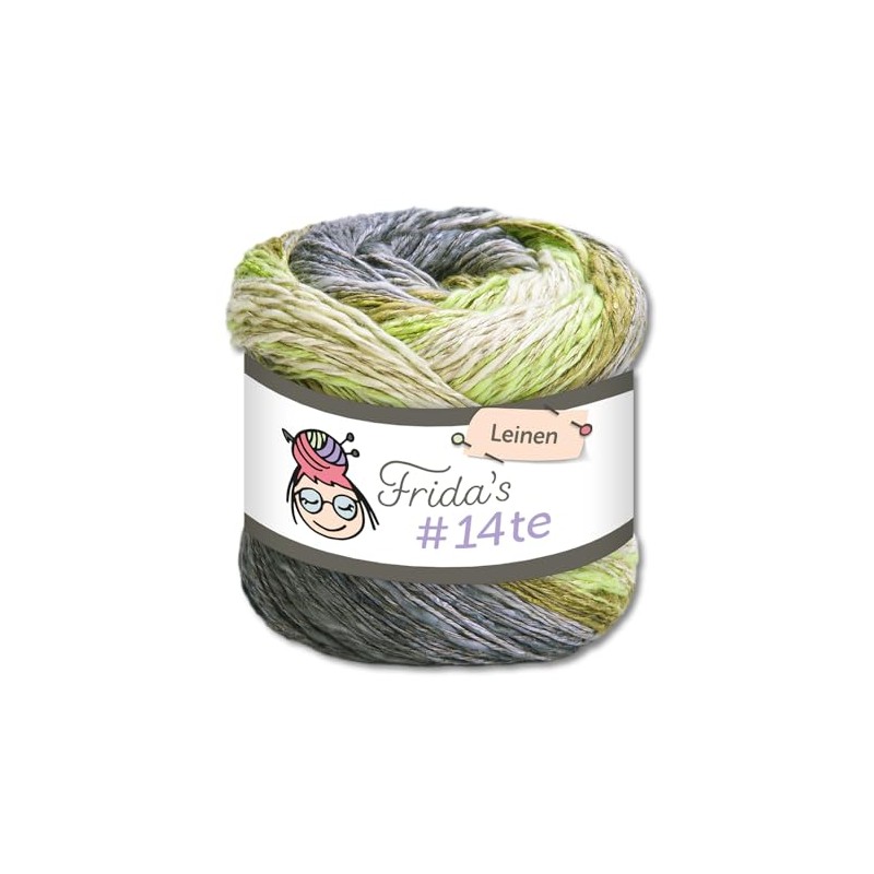 Frida's Wollhaus Frida's 100 g #14te Linen Summer Yarn Crochet